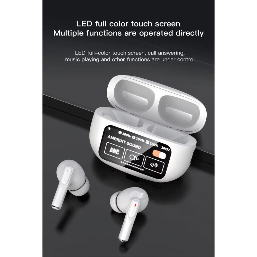 Wireless Earphones True Stereo Hifi Sound In-Ear TWS with LED Display